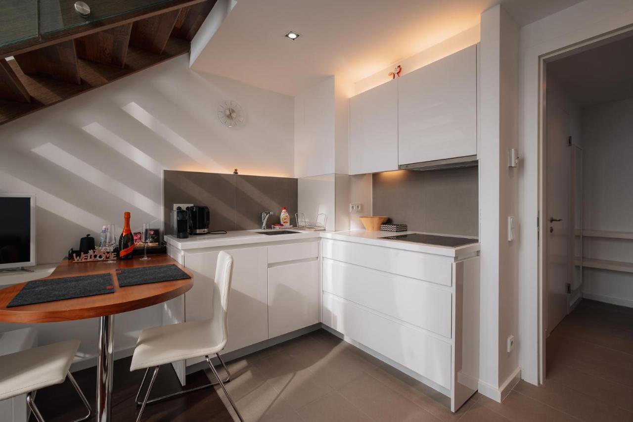 Skau Eurovea Duplex Apartment Danube Exclusive View Free Parking 布拉迪斯拉发 外观 照片
