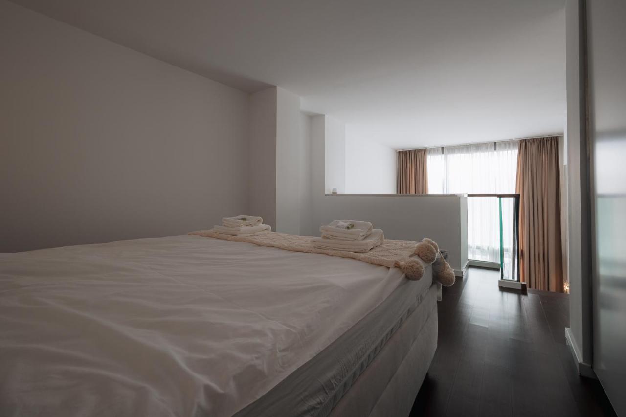 Skau Eurovea Duplex Apartment Danube Exclusive View Free Parking 布拉迪斯拉发 外观 照片