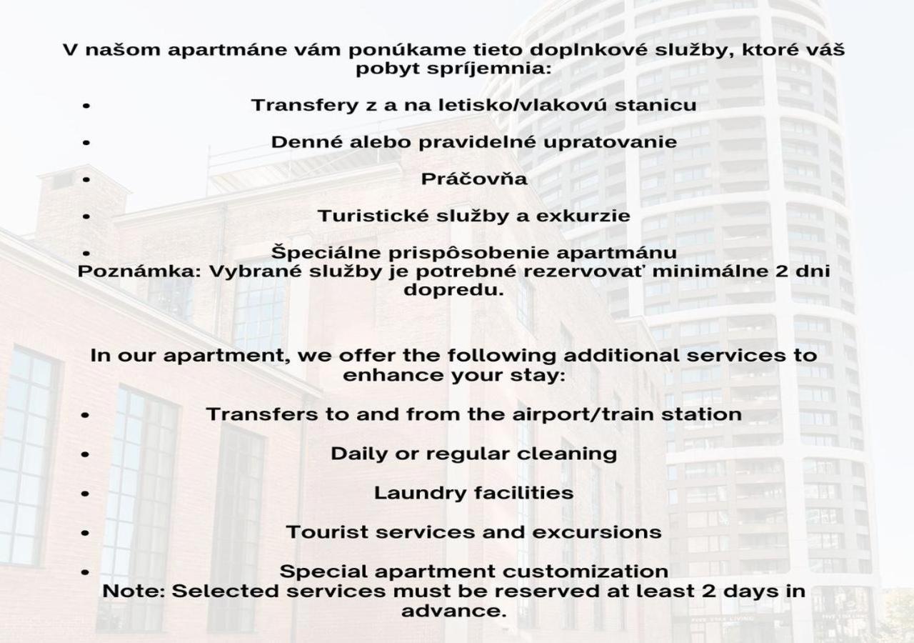 Skau Eurovea Duplex Apartment Danube Exclusive View Free Parking 布拉迪斯拉发 外观 照片